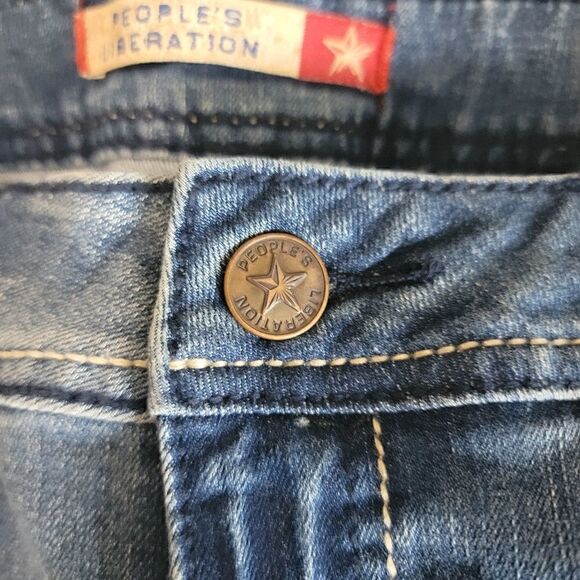 People's Liberation Bootcut Jeans Size 28 - Picture 8 of 12